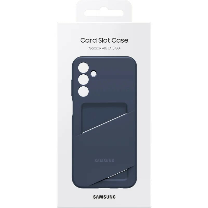 Чeхол-накладка Samsung Card Slot Case для Samsung Galaxy A15 SM-A156 Black (EF-OA156TBEGWW)