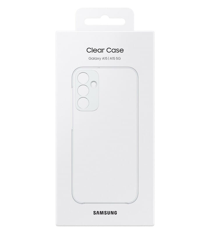 Чохол-накладка Samsung Clear Cover для Samsung Galaxy A15 SM-A156 Transparent (EF-QA156CTEGWW)