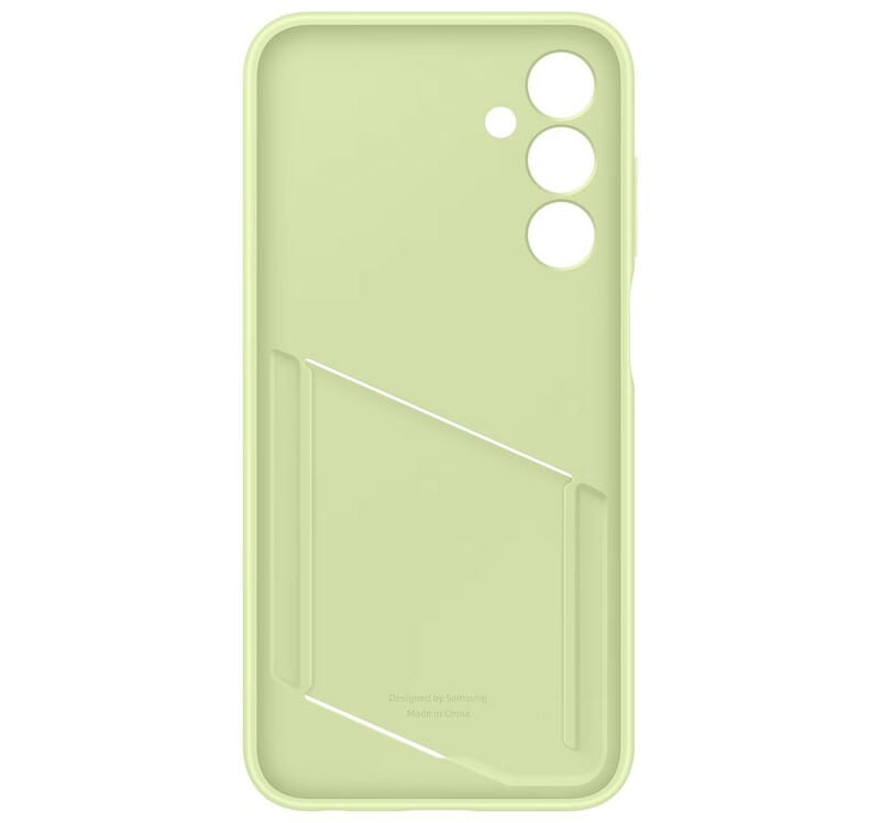 Чехол-накладка Samsung Card Slot Case для Samsung Galaxy A25 SM-A256 Lime (EF-OA256TMEGWW)