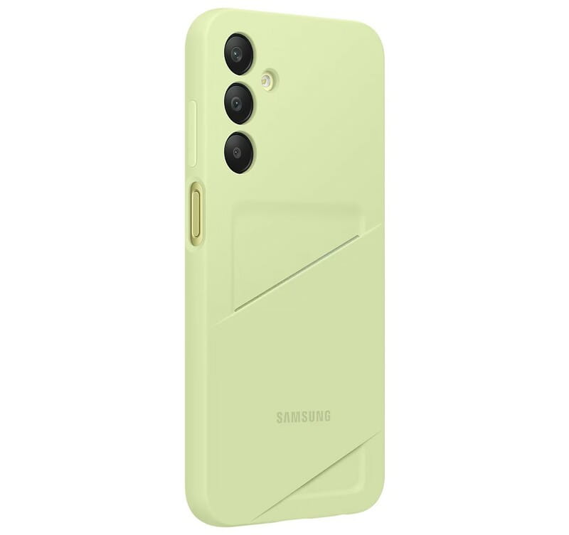 Чехол-накладка Samsung Card Slot Case для Samsung Galaxy A25 SM-A256 Lime (EF-OA256TMEGWW)