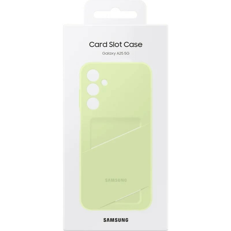 Чохол-накладка Samsung Card Slot Cover для Samsung Galaxy A25 SM-A256 Lime (EF-OA256TMEGWW)