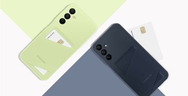Чохол-накладка Samsung Card Slot Cover для Samsung Galaxy A25 SM-A256 Lime (EF-OA256TMEGWW)