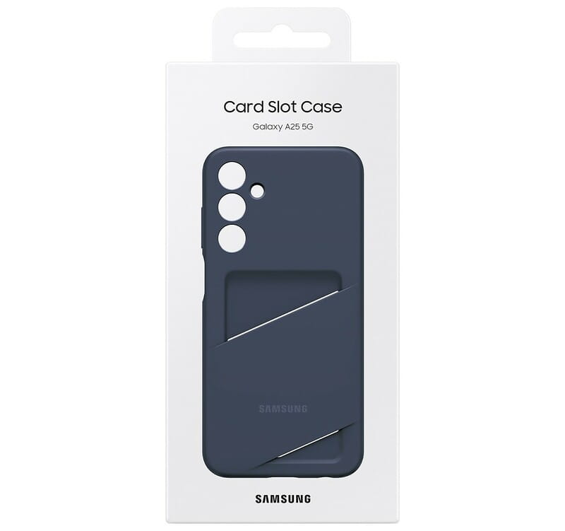 Чехол-накладка Samsung Card Slot Case для Samsung Galaxy A25 SM-A256 Blue-Black (EF-OA256TBEGWW)
