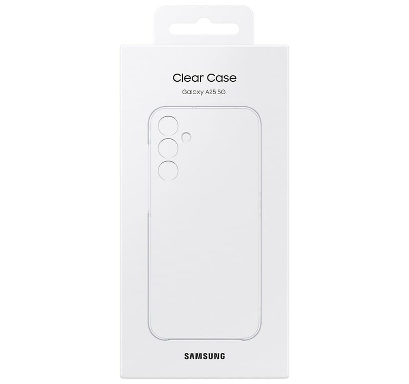 Чeхол-накладка Samsung Clear Cover для Samsung Galaxy A25 SM-A256 Transparent (EF-QA256CTEGWW)
