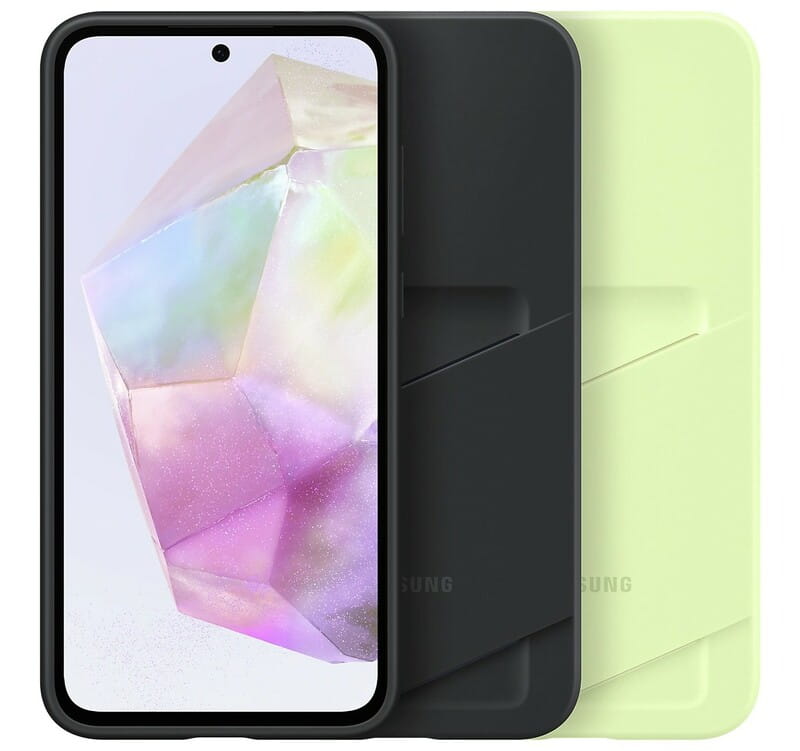 Чехол-накладка Samsung Card Slot Case для Samsung Galaxy A35 SM-A356 Light Green (EF-OA356TMEGWW)