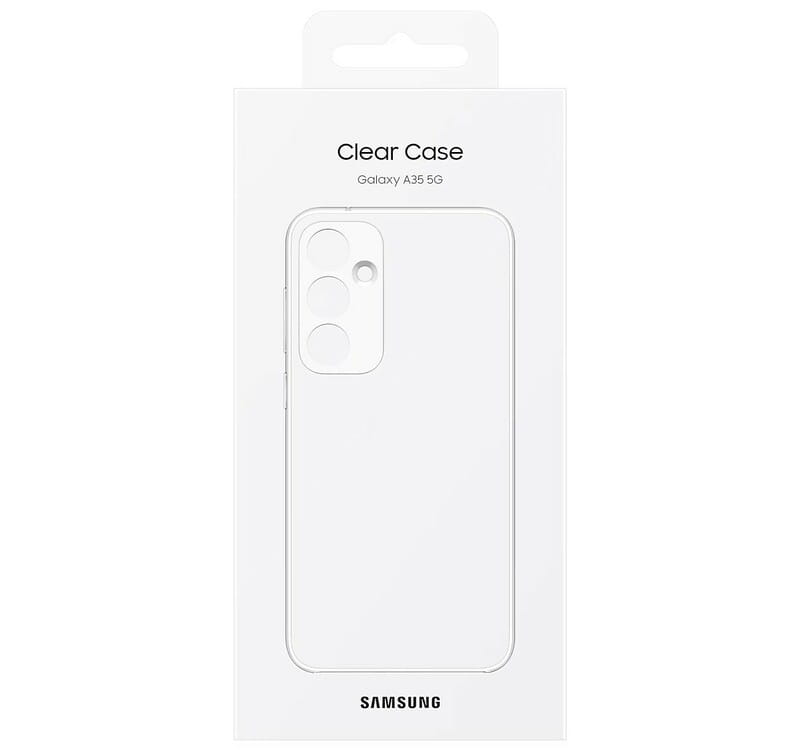 Чeхол-накладка Samsung Clear Cover для Samsung Galaxy A35 SM-A356 Transparent (EF-QA356CTEGWW)