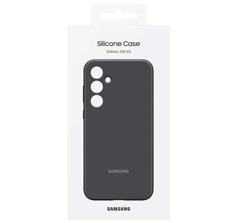 Чохол-накладка Samsung Silicone для Samsung Galaxy A35 SM-A356 Black (EF-PA356TBEGWW)