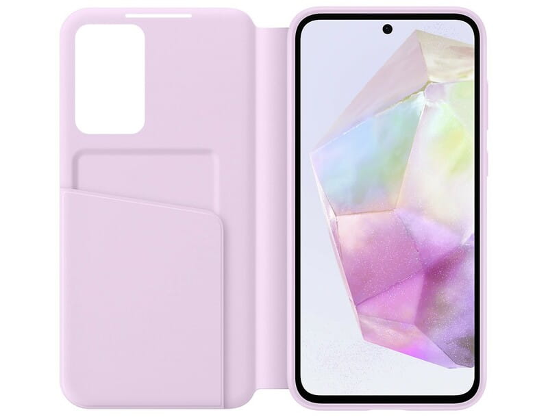 Чохол-книжка Samsung Smart Clear View Cover для Samsung Galaxy A35 SM-A356 Lavender (EF-ZA356CVEGWW)