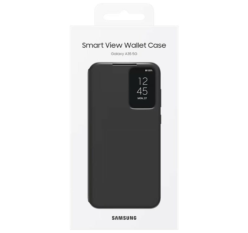 Чeхол-книжка Samsung Smart View Wallet Case для Samsung Galaxy A35 SM-A356 Black (EF-ZA356CBEGWW)