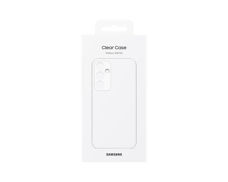 Чeхол-накладка Samsung Clear Cover для Samsung Galaxy A55 SM-A556 Transparent (EF-QA556CTEGWW)