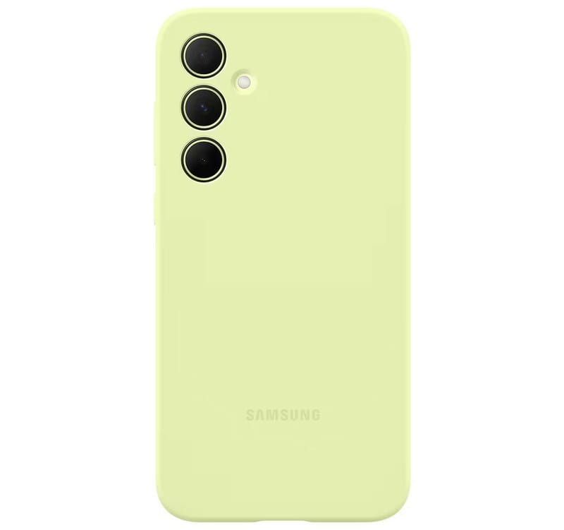 Чехол-накладка Samsung Silicone для Samsung Galaxy A55 SM-A556 Light Green (EF-PA556TMEGWW)