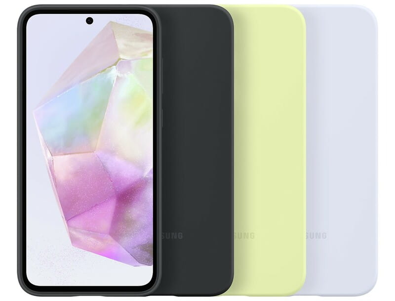 Чохол-накладка Samsung Silicone для Samsung Galaxy A55 SM-A556 Light Green (EF-PA556TMEGWW)