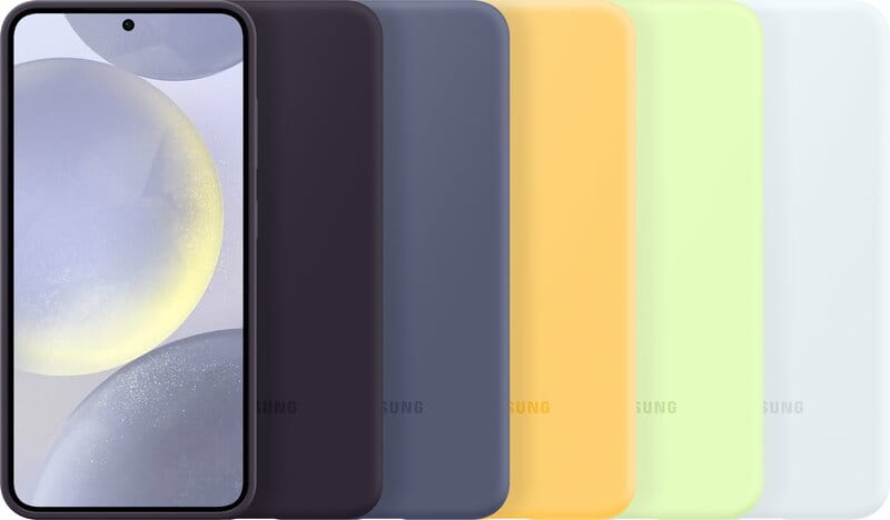 Чехол-накладка Samsung Silicone Case для Samsung Galaxy S24 SM-S921 Yellow (EF-PS921TYEGWW)