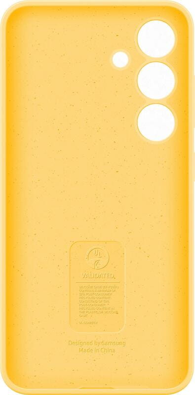 Чохол-накладка Samsung Silicone Case для Samsung Galaxy S24 SM-S921 Yellow (EF-PS921TYEGWW)