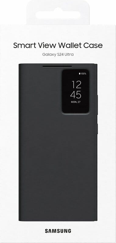 Чeхол-книжка Samsung Smart View Wallet Case для Samsung Galaxy S24 Ultra SM-S928 Black (EF-ZS928CBEGWW)