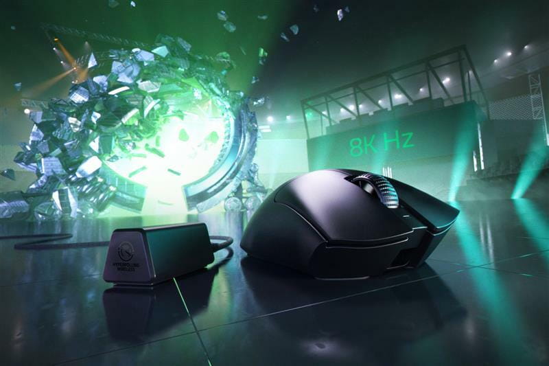 Мышь беспроводная Razer DeathAdder V3 Pro and HyperPolling Wireless Dongle (RZ01-04630300-R3WL)