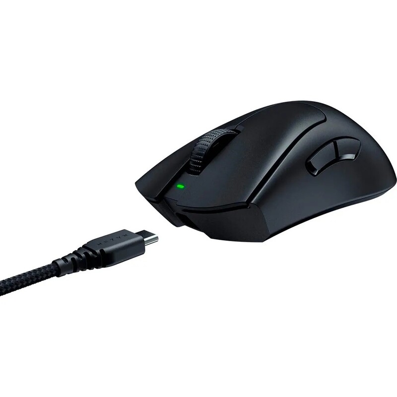 Миша бездротова Razer DeathAdder V3 Pro and HyperPolling Wireless Dongle (RZ01-04630300-R3WL)