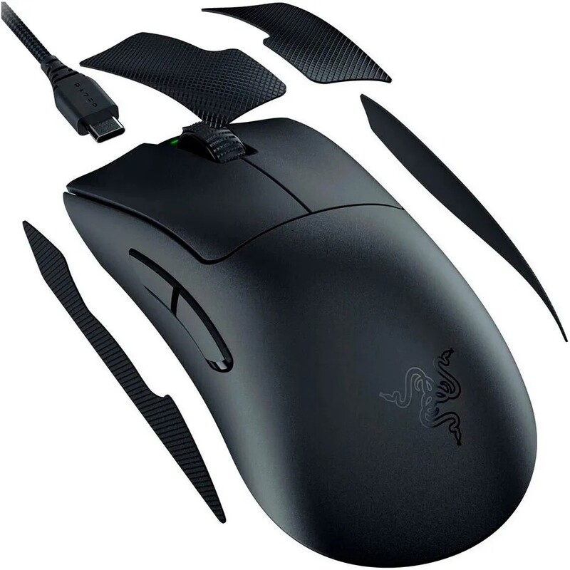 Миша бездротова Razer DeathAdder V3 Pro and HyperPolling Wireless Dongle (RZ01-04630300-R3WL)