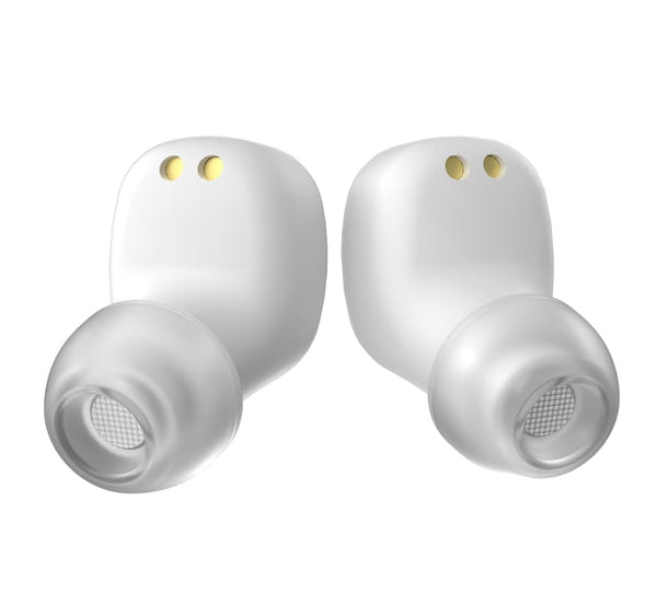 Bluetooth-гарнiтура Ergo BS-530W Twins Nano 2 White