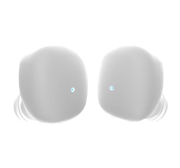 Bluetooth-гарнiтура Ergo BS-530W Twins Nano 2 White