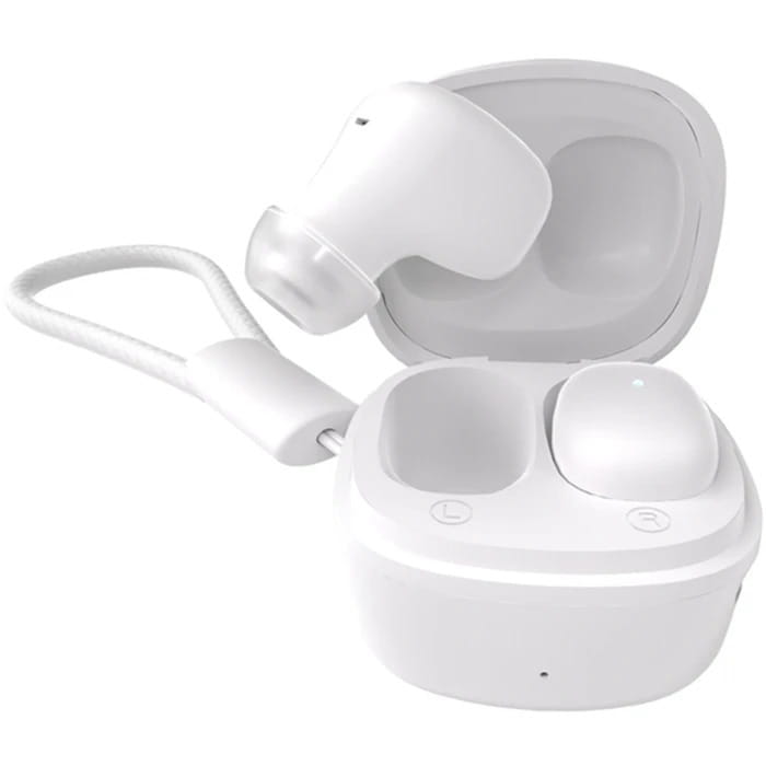 Bluetooth-гарнитура Ergo BS-530W Twins Nano 2 White