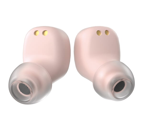 Bluetooth-гарнiтура Ergo BS-530P Twins Nano 2 Pink