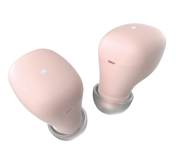 Bluetooth-гарнитура Ergo BS-530P Twins Nano 2 Pink