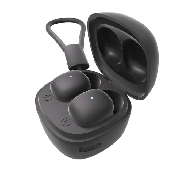 Bluetooth-гарнитура Ergo BS-530K Twins Nano 2 Black