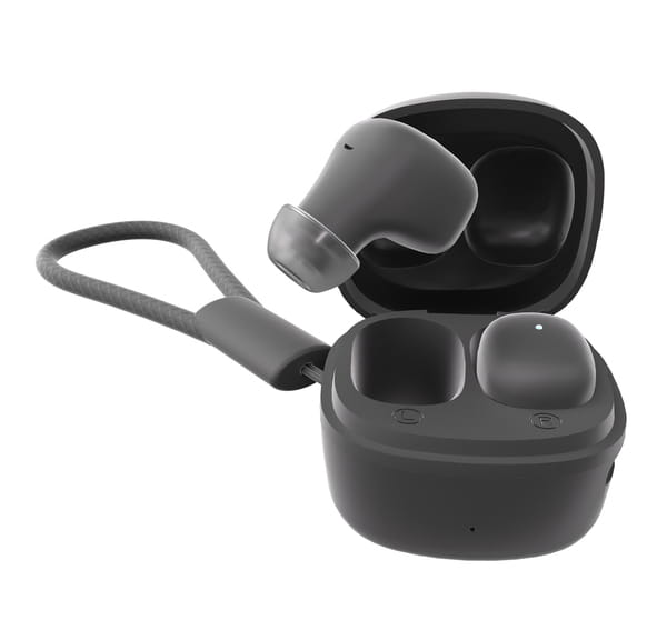 Bluetooth-гарнитура Ergo BS-530K Twins Nano 2 Black