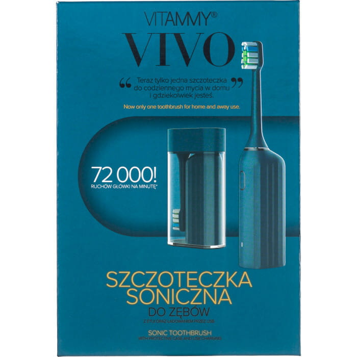 Зубна електрощітка Vitammy Vivo Navy