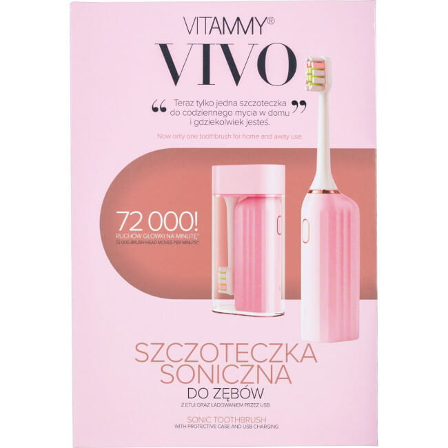Зубная электрощетка Vitammy Vivo Pink