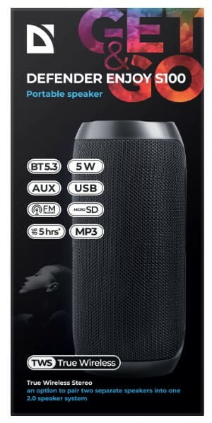 Акустична система Defender Enjoy S100 Black (65101)