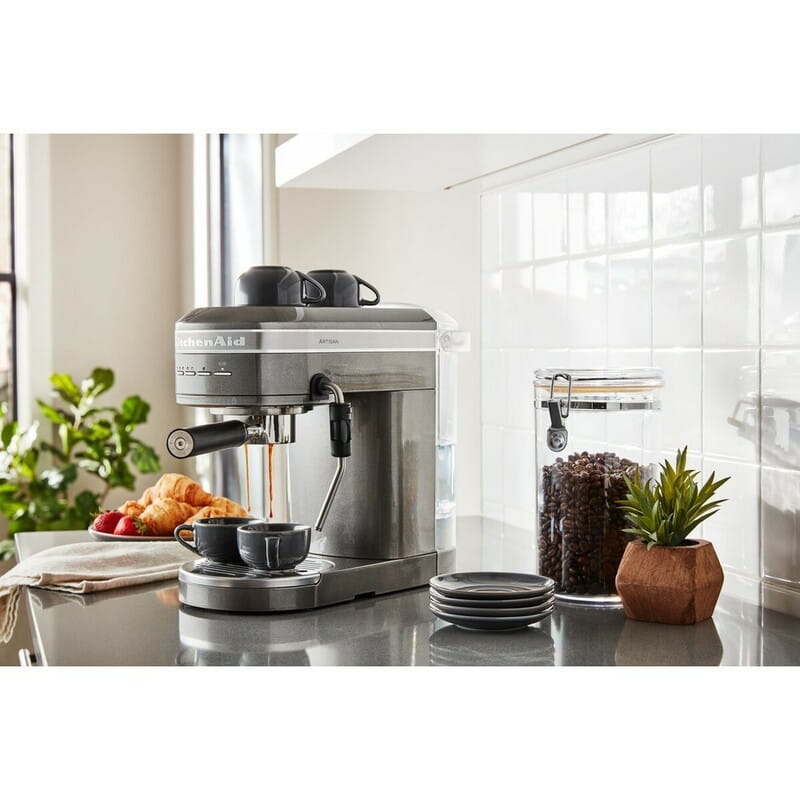 Кофеварка рожковая KitchenAid Artisan 5KES6503EMS Silver Medallion