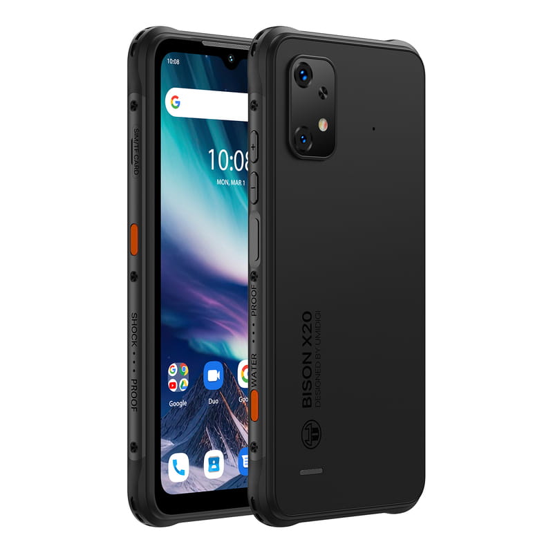 Смартфон Umidigi Bison X20 NFC 6/128GB Dual Sim Black