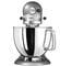 Фото - Кухонная машина KitchenAid Artisan 4.8 л Silver (5KSM125ECU) | click.ua