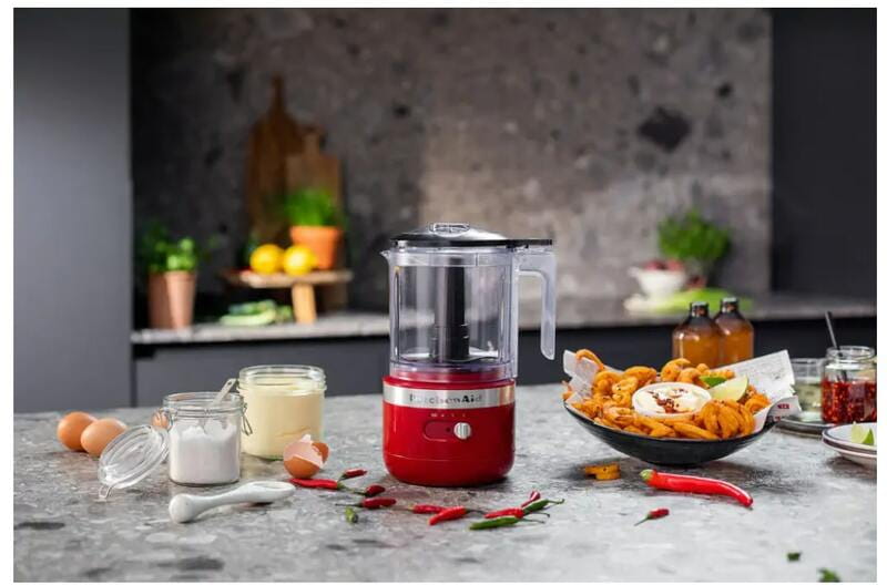 Кухонный миникомбайн KitchenAid 5KFCB519EER красный