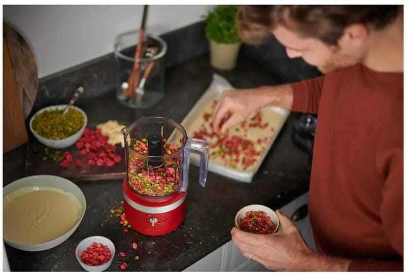 Кухонный миникомбайн KitchenAid 5KFCB519EER красный