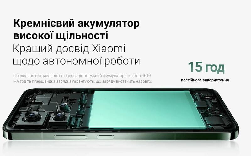Смартфон Xiaomi 14 12/512GB Dual Sim Jade Green