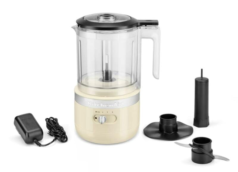 Кухонный миникомбайн KitchenAid 5KFCB519EAC кремовый