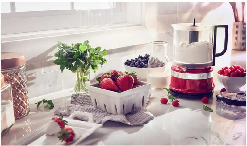 Кухонний мінікомбайн KitchenAid 5KFC0516EER червоний