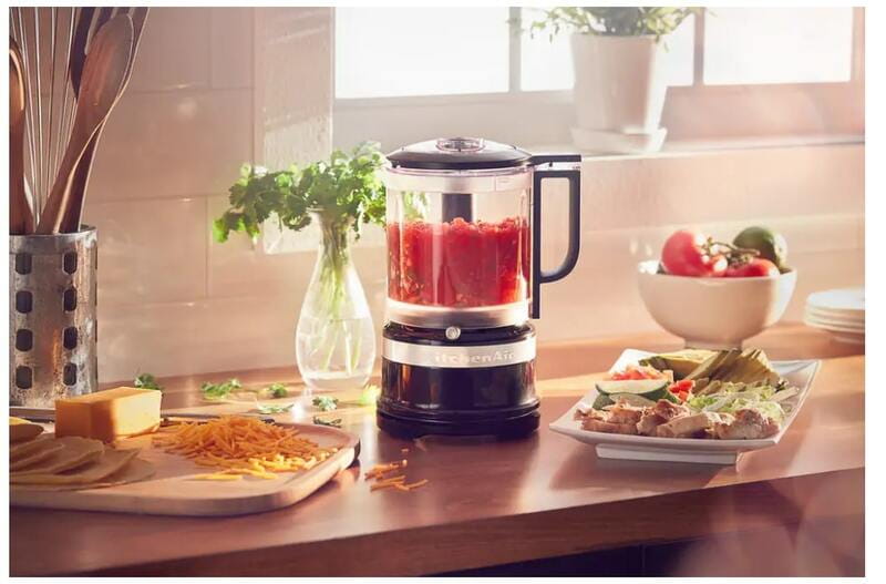 Кухонный миникомбайн KitchenAid 5KFC0516EOB черный