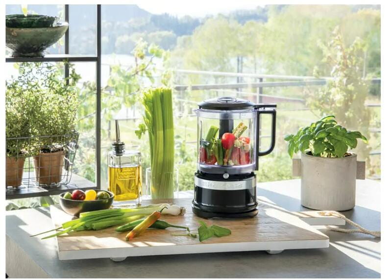 Кухонный миникомбайн KitchenAid 5KFC0516EOB черный