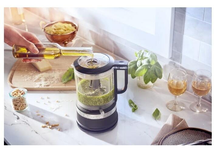 Кухонний мінікомбайн KitchenAid 5KFC0516EBM матовий чорний