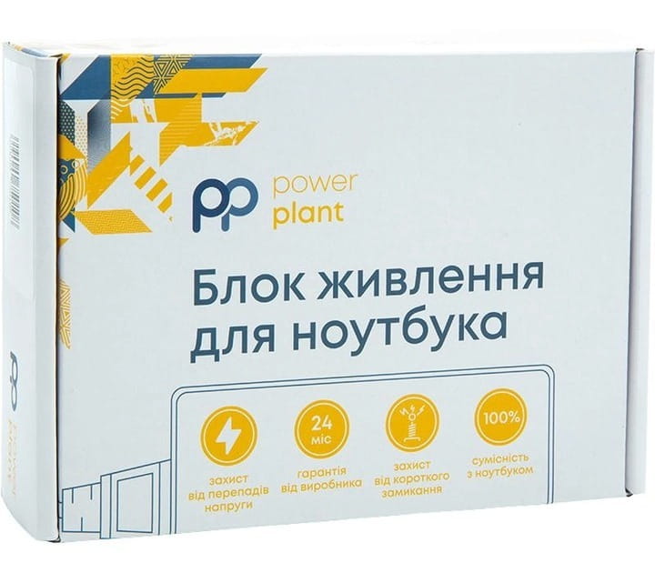 Блок питания PowerPlant для мониторов LG 220V, 19V 65W 3.42A, 6.5х4.4 with pin (AF65F6544)