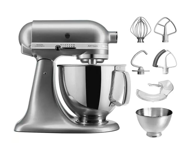 Кухонна машина KitchenAid Artisan 5KSM175PSECU Silver