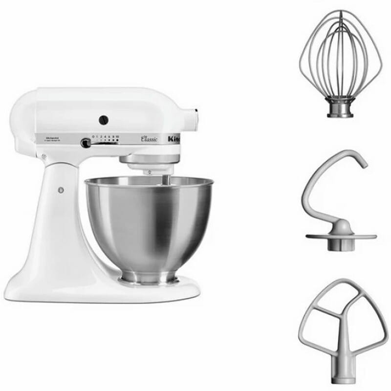 Кухонна машина KitchenAid Classic 5K45SSEWH White