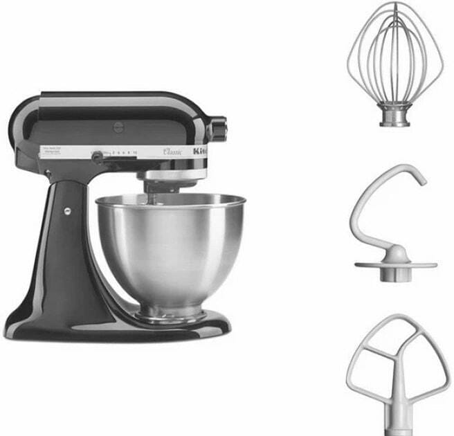 Кухонная машина KitchenAid Classic 5K45SSEOB Black