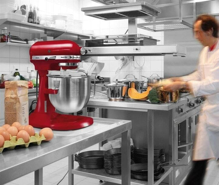 Кухонна машина KitchenAid Heavy Duty 5KPM5EER Red