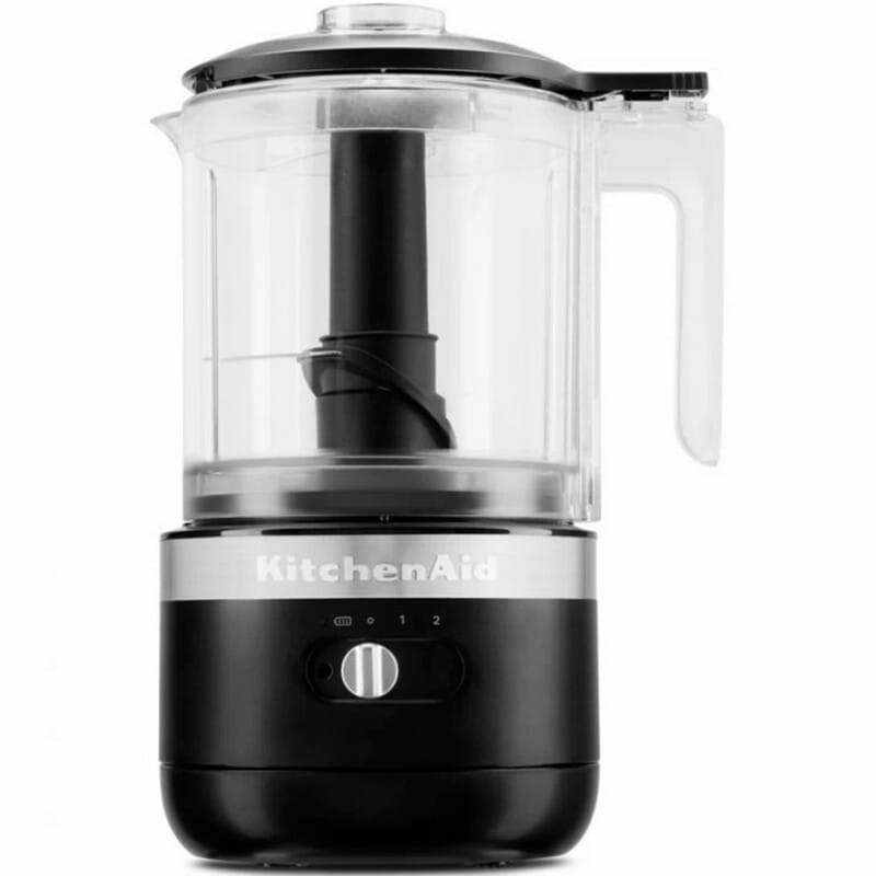 Кухонний мінікомбайн KitchenAid 5KFCB519EBM матовий чорний