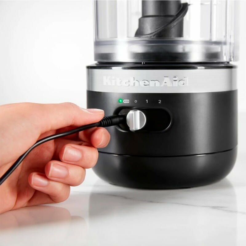 Кухонний мінікомбайн KitchenAid 5KFCB519EBM матовий чорний